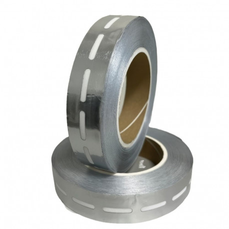 Kihtplastiku ventileeritav otsateip Alumiinium 25mm/33m