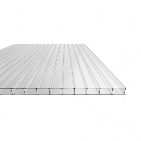Piece of greenhouse multiwall sheet / clear polycarbonate 700x1500mm - 4mm, 4pcs.