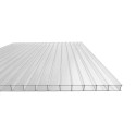 Šiltnamio daugiasienis lakštas / skaidrus polikarbonatas 2100x6000mm - 6mm, 3vnt.