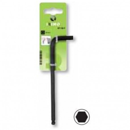 Ball head HEX L-key 8,0mm 43x155mm Irimo blister