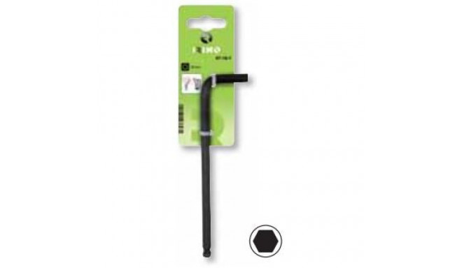 Ball head HEX L-key 8,0mm 43x155mm Irimo blister