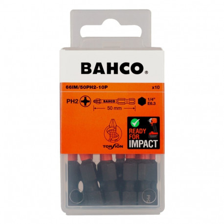 Bits 66IM PH2 50mm Impact, 10tk