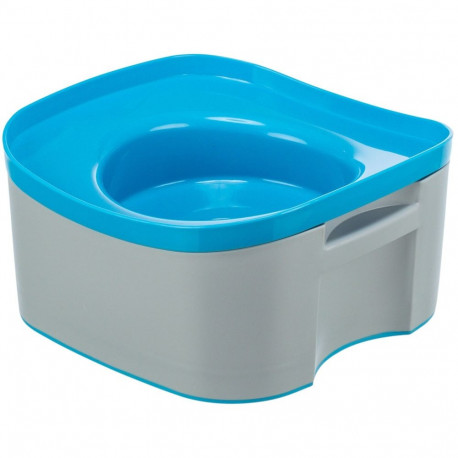 Strong travel Bowl, 21 × 11 × 21 cm, dark grey petrol