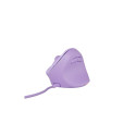 VERTICAL MOUSE NATEC CRAKE 2 PRO 12800DPI PROGRAMMABLE OPTICAL PURE LAVENDER