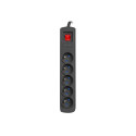 SURGE PROTECTOR ARMAC R5 3M 5X FRENCH OUTLETS 10A BLACK