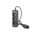 POWER STRIP ARMAC ARCOLOR3 3X OUTLETS FOR UPS IEC C14 INPUT CONNECTOR