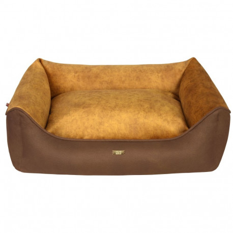 Cazo Soft Bed Velvet Gold pesa koertele 93x72 cm