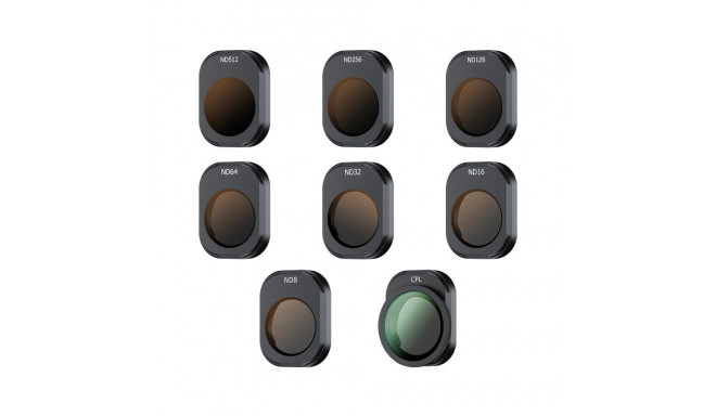 JJC F DM4PK8 Filter Set For DJI Mini 4 Pro