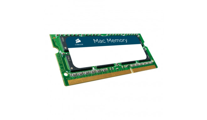 Corsair DDR3 1600MHz 8GB 1x204 SODIMM Apple kvalifitseeritud puhverdamata