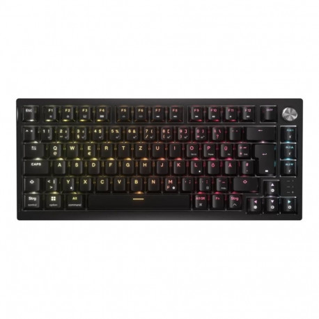 CORSAIR mehaaniline klaviatuur K65 Plus juhtmevaba taustvalgustusega RGB LED MLX Fusion Tactile