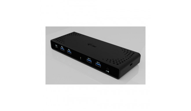 I-TEC Universal Dual 4K Display Docking Station PD 85W + USB-C Charger 100W