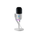 LOGITECH Yeti GX Dünaamiline RGB Mänguri Mikrofon LIGHTSYNC-iga - VALGE - EMEA28-935