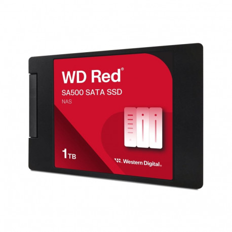 WD Red SSD SA500 NAS 1TB 2.5-tolline SATA III 6 Gb/s sisemine ühekaupa pakitud powered by SanDisk