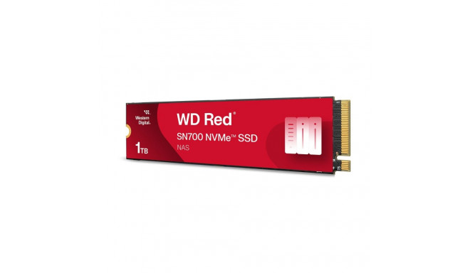 WD Red SSD SN700 NVMe 1TB M.2 2280 PCIe Gen3 8Gb/s internal drive for NAS devices POWERED BY SANDISK