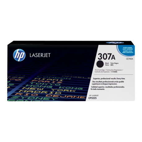 HP tooneri CE740A must Color LaserJet CP5225 7000 lehte