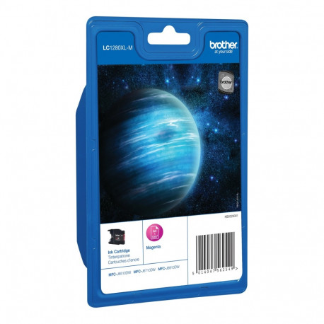 BROTHER LC1280XLM tindikassett magenta 1200 lehte MFCJ6510DW MFCJ6710DW MFCJ6910DW MFC5910DW jaoks
