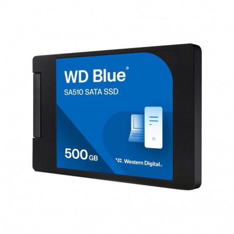 WD Blue SA510 SSD 500GB SATA III 6Gb/s cased 2.5inch 7mm internal single-packed