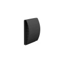 Curved Rain Shield for Single Room Energy Recovery Ventilator, Plastic