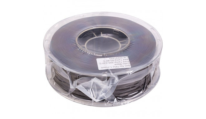 3D Printing Filament TPU, 1.75mm, 1kg, Black