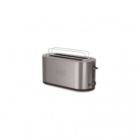 Black & Decker BXTO1001E Toaster Langschlitz 1000W weiß