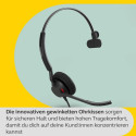 Jabra Engage 40, Headset (black, mono, UC, USB-C, inline link)