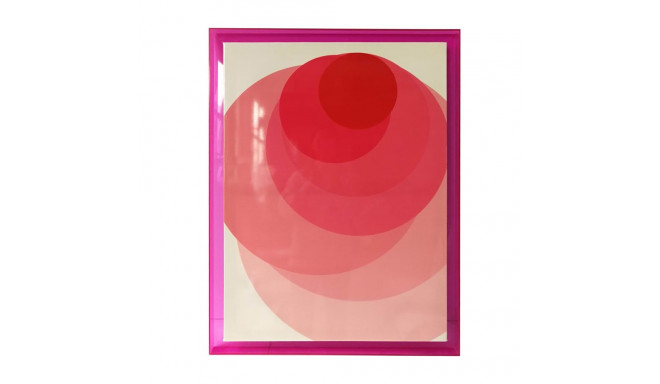 Seinapilt WALLY_60x80cm, roosa ring, akrüül