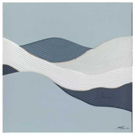 Õlimaal 100x100cm, abstraktne meri