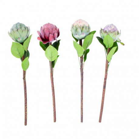 Kunstlill FLOWERLY H46cm artišokk, mix