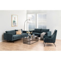Diivanilaud STRINGTON 120x60xH40cm, must