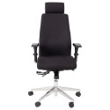 Töötool SMART EXTRA 60x63,5-70xH114-123cm, must