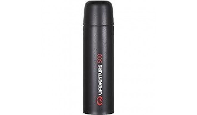 Lifeventure TiV Vacuum Flask, 500ml, Dark Grey