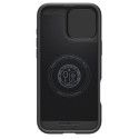 Mobiili tagakaas Spigen iPhone 16 Pro Optik Armor MS, must