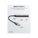 USB jagaja GOOBAY USB-A - 1 x USB-C / 3 x USB - A (USB3.2)