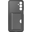 Mobiili tagakaas Samsung Galaxy A16, kaardivahega, must