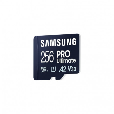 Mälukaart Samsung 256GB PRO Ultimate MicroSD + adapter