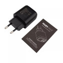 Travel Charger 17W 2xUSB-A By Musthavz  Black