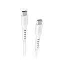 Type-C to Type-C Cable 2.0 2m By SBS White