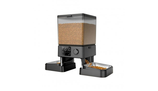Oneisall dual automatic pet food dispenser without WIFI