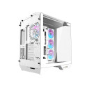 Darkflash DY470 computer case (white) + 4 fans + GPU bracket