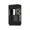 Darkflash DY470 computer case (black) + 4 fans + GPU bracket