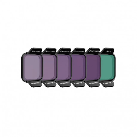 Freewell Bright Day filter set of 6 for DJI Flip