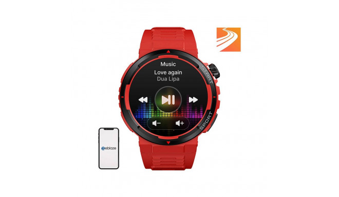 Zeblaze Ares 3 Plus Smartwatch (Red)