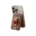 ESR magnetic wallet with stand function (brown)