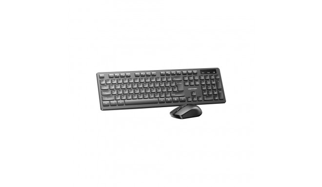 VENTION KTDB0-EN Wireless Keyboard and Mouse Set (Black)