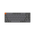 Keychron K3 Max RGB Wireless Mechanical Keyboard, Low Profile, Red Switch (Black) [K3M-H1].