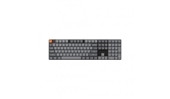 Keychron K5 Max LED Wireless Mechanical Keyboard, Low Profile, Brown Switch (Black) [K5M-A3].