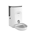 Dogness F16 WiFi 5G 4L smart food dispenser with stainless steel bowl (white)