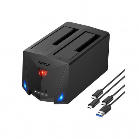 FIDECO YPZ220B HDD/SSD docking/cloning station (USB 3.2, SATA I/II/III)