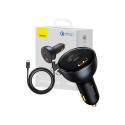 Car Charger Baseus Qualcomm, USB, 2x USB-C, 160W (Grey)