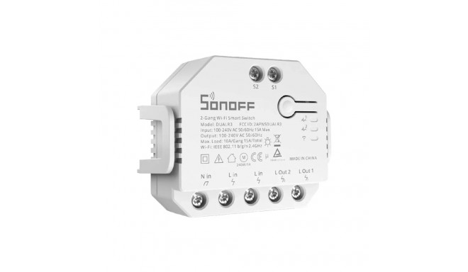 Smart switch WiFi Sonoff Dual R3